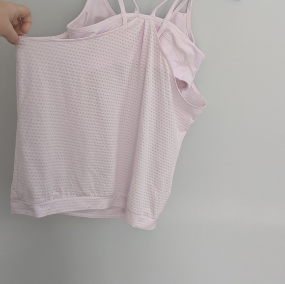 Women's Athleta Dot Invigorate Tank Lilac Size Small - Picture 6 of 8